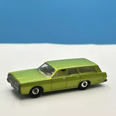 Vintage Matchbox Lesney Mercury Station Wagon Green #73 White Dogs Silver Wheels • $18.50