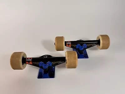 Venture V-Hollow Blue Skateboard Trucks 5.2 Paul Rodriguez Pro Acid Wheels Reds • $63.19