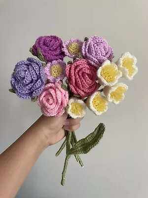 Crochet Rose Flower • £4.50