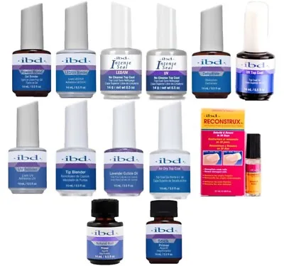 IBD - Prep Products - Bonder/Seal/Primer/Stick/Cuticle Oil/Topcoat/Reconstrux • $10.52