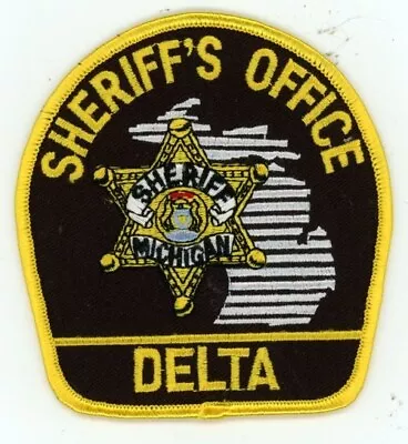 Michigan Mi Delta County Sheriffs Office Nice Shoulder Patch Police • $6.99