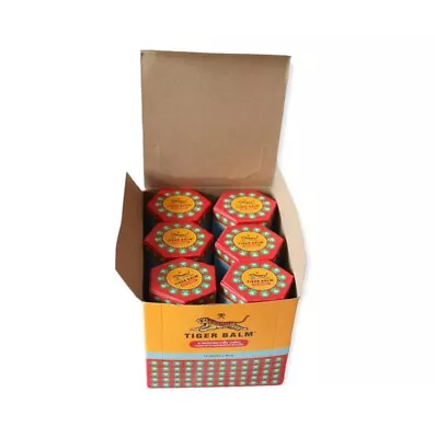 Red Tiger Balm Ointment Thai Herbal Aroma Relaxing Massage Balm 30g X100 • $569.97