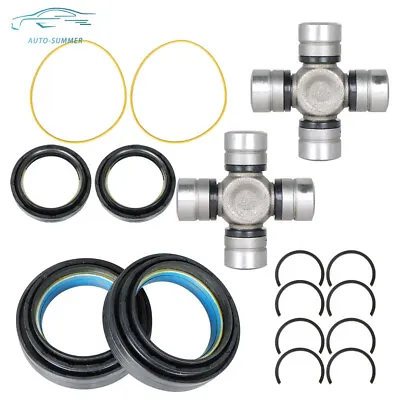 For 1998-2004 Ford F250/F350 Super Duty Excursion Front Axle Seal & U Joint Kit • $89.69