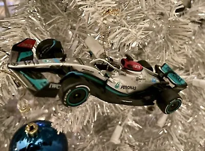 Christmas Ornament Formula One F1 Mercedes Lewis Hamilton #44 2023 1:43 Scale • $22.99