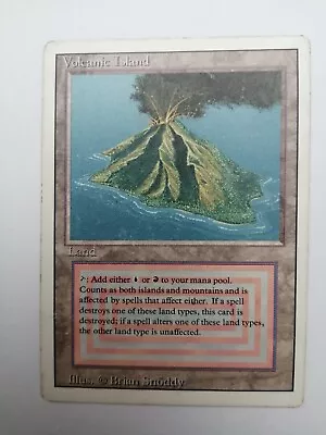 MTG Volcanic Island - Volcanic Island - Rare - 1994 Collector • $533.83