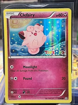 Pokemon Clefairy Toys R Us Promo Generations 50/83 Holofoil NM • $5.95