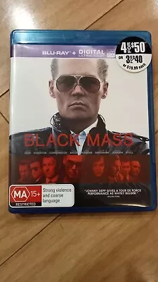 Black Mass Blu-ray Region B PAL Johnny Depp • $9.99