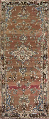 Vintage Hamedan Traditional Runner Rug 3x9 Wool Hand-knotted Hallway Carpet • $419