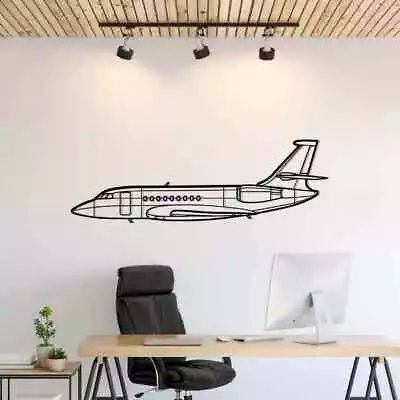Wall Art Home Decor 3D Acrylic Metal Plane Aircraft USA Silhouette 2000EX • $197.99