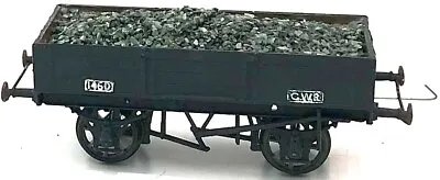 £9.99 • Buy Kit Built Plastic Gwr 4 Plank Open Wagon With Scale Ballast Load