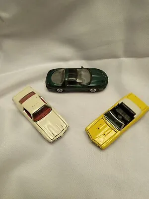 VTG Mantis Johnny Lightning 1969 Pontiac Firebird  1972 Diecast Cars Lot Of 3 • $23