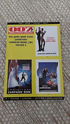 007 Magazine James Bond Exhibitors Campaign Book (uk) Volume 5 • £19.99