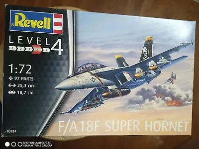 1/72 Revell #03834 F/A-18F Super Hornet • $17.99