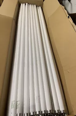 SYLVANIA T8 FLUORESCENT LIGHT  BULBS 4’ LONG 48” 4100k 32w ECO PACK OF 30 USED • $33