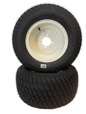 2 New 20x10-10 6Ply Heavy Duty Turf Rider Golf Lawn Mower Garden Tractor Tires • $196.96