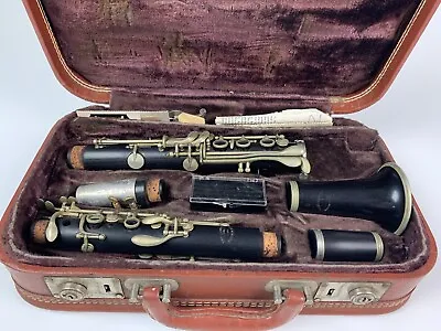 Vintage Evette & Schaeffer Modele Buffet Crampon France Bb Wood Clarinet • $499