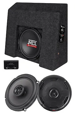 10  Sub+Amp+Front Speakers For 2007-2016 Chevrolet Silverado/GMC Sierra Crew Cab • $679.90