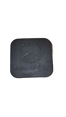 2  Trailer Hitch Receiver Plug With  Mercedes Benz  Logo Cover Ford Chevy Toyota • $15