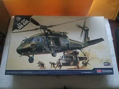 Academy U.S Army UH-60L Black Hawk Helicopter 1:35 Model Kit. • $53.99