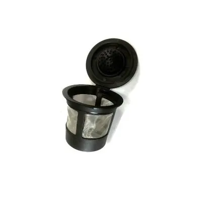 Reusable Single Cup For Keurig Solo Filter Pod K-Cup Coffee Stainless Mesh Black • $4.73