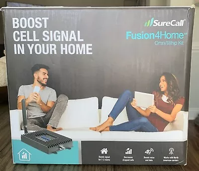 SureCall Fusion4Home Cell Phone Signal Booster • $70