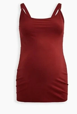 $15.99 • Buy NWT Torrid Merlot Nursing Pregnancy Maternity Foxy Cami Sz. 2X  18/20