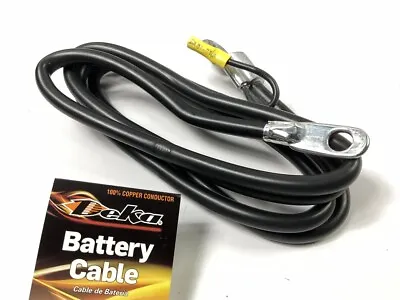 Deka 00300 Battery Cable - Side Post Black 4 Gauge 65  Long • $13.49