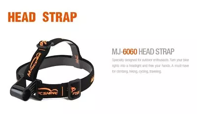 MagicShine Head Strap For MJ900 902 906 908 808E 856 868 872 880 Bike Lights  • $8.95