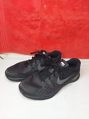 MENS NIKE METCON 3 Training Shoes - 852928-002 SIZE 10 Black • $25