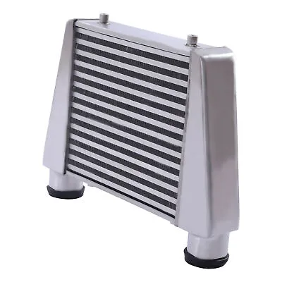 Universal Intercooler Turbo Front Mount 2.5  Inlet/Outlet Same One Side Aluminum • $94