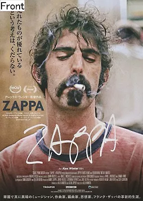 ZAPPA (2020 Film) Promotional Poster (Japanese) Frank Zappa • $10.99