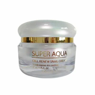 [MISSHA] Super Aqua Cell Renew Snail Cream - 52ml ⭐Tracking⭐ • $28.15