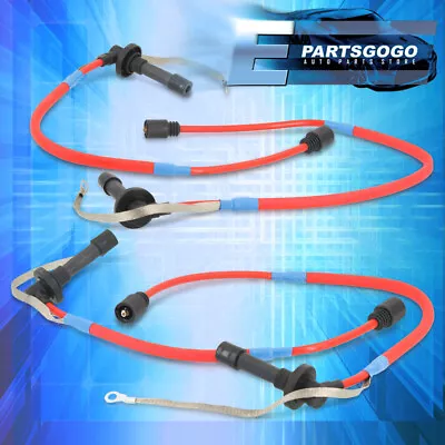 For 95-99 Mitsubishi Eclipse 2G Turbo 8MM Performance Racing Spark Plug Wire Set • $21.99