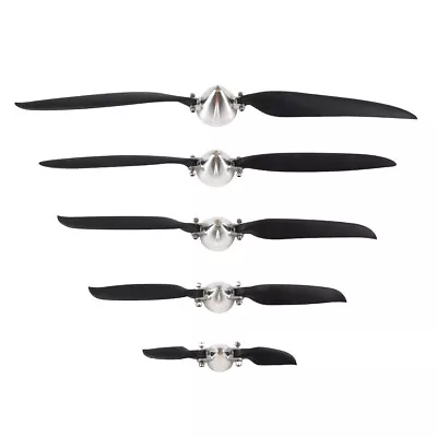 1Set Folding Propeller 6  To 9'' Paddle With Aluminum Spinner For RC Airplane • $23.99