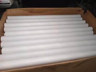 Sixty (60) Staples White Mailing Tubes With Caps 1-1/2  X 24  • $49.99