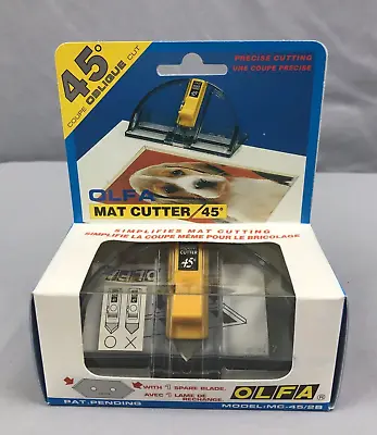 OLFA Mat Cutter 45 Degree Model MC-45/2B New • $22.49