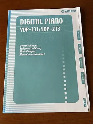 Yamama Digital Piano YDP-131/ YDP-213 Owner’s Manual • £10