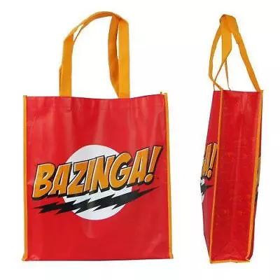 Big Bang Theory Bazinga Flash Tote Bag Red - New • $5.99