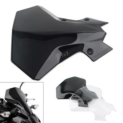 For Kawasaki Z900 Z650 2020-2023 Windscreen Windshield Visor Deflector Cover • £32.72