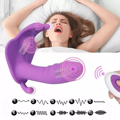 Wireless Remote Control Bullet Egg Vibrator G-Spot Dildo Adult Sex Toy For Women • $9.95