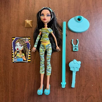 2011 Mattel Monster High Dead Tired Cleo De Nile Doll 100% Complete Mt- • $2