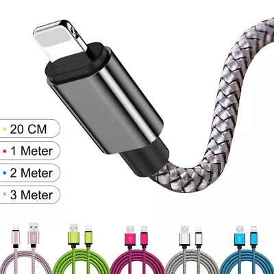 $8.78 • Buy 1M 2M 3M For IPhone IPad USB Data Sync High Speed Charger Charging Cable Cord AU