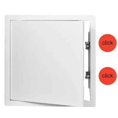 Access Panel With Concealed / Metal Inspection Door With Push Lock • £19.99