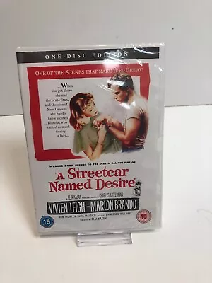 A Streetcar Named Desire Genuine R2 Dvd Marlon Brando Vivien Leigh New/sealed • £5