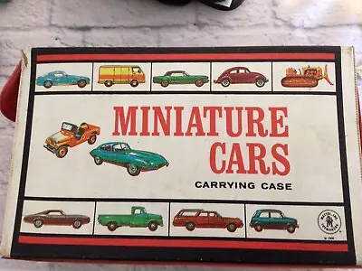 1966 Mattel Inc. Toy Makers Vintage Miniature Cars Carrying Case • $17