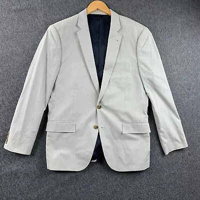 J Crew Ludlow Blazer Jacket Mens 42R Rayon Cotton Two Button Sport Coat • $59.99