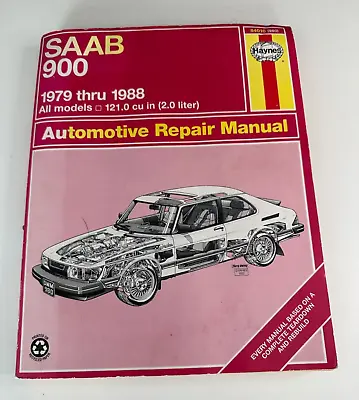 Saab 900 1979-88 2 Liter Workshop Service Repair Manual 84010 Haynes • $6