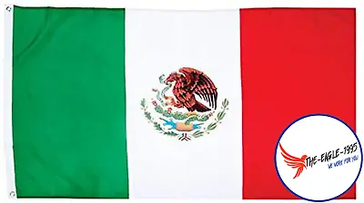 Mexico Flag Bandera De Mexico Mexican Flag 3x5 Body Flag Cape Strong Quality • $10.64