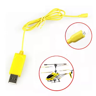 Rc 3Ch Vmax 6020 Syma S107 S105 Helicopter Usb Cable Charger • $7.75