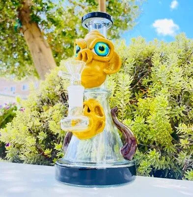 8.5  The Kong Monarch Monkey Visage Glass Bong Tobacco Smoking Water Pipe • $39.95